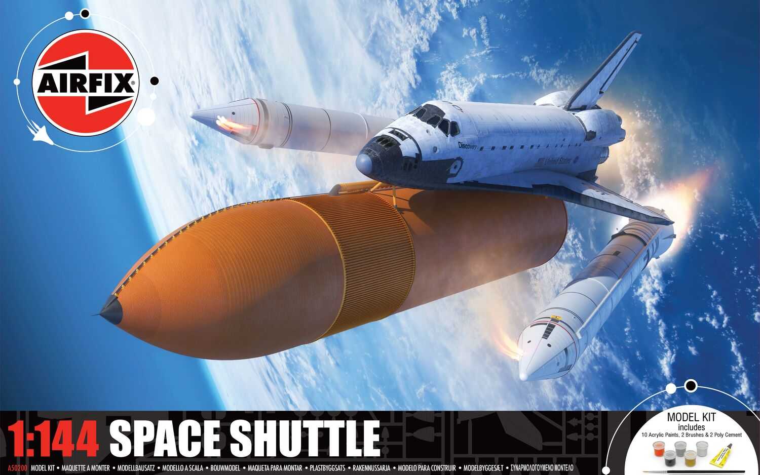 Gift Set vesmír A50200 - Space Shuttle (1:144)