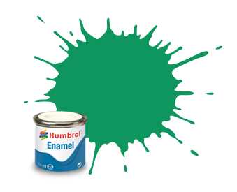 Farba Humbrol emailová č. 50 – Green Mist Metallic (14 ml)