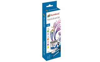 Humbrol sada emailových barev a štětců AA9063 - Creative