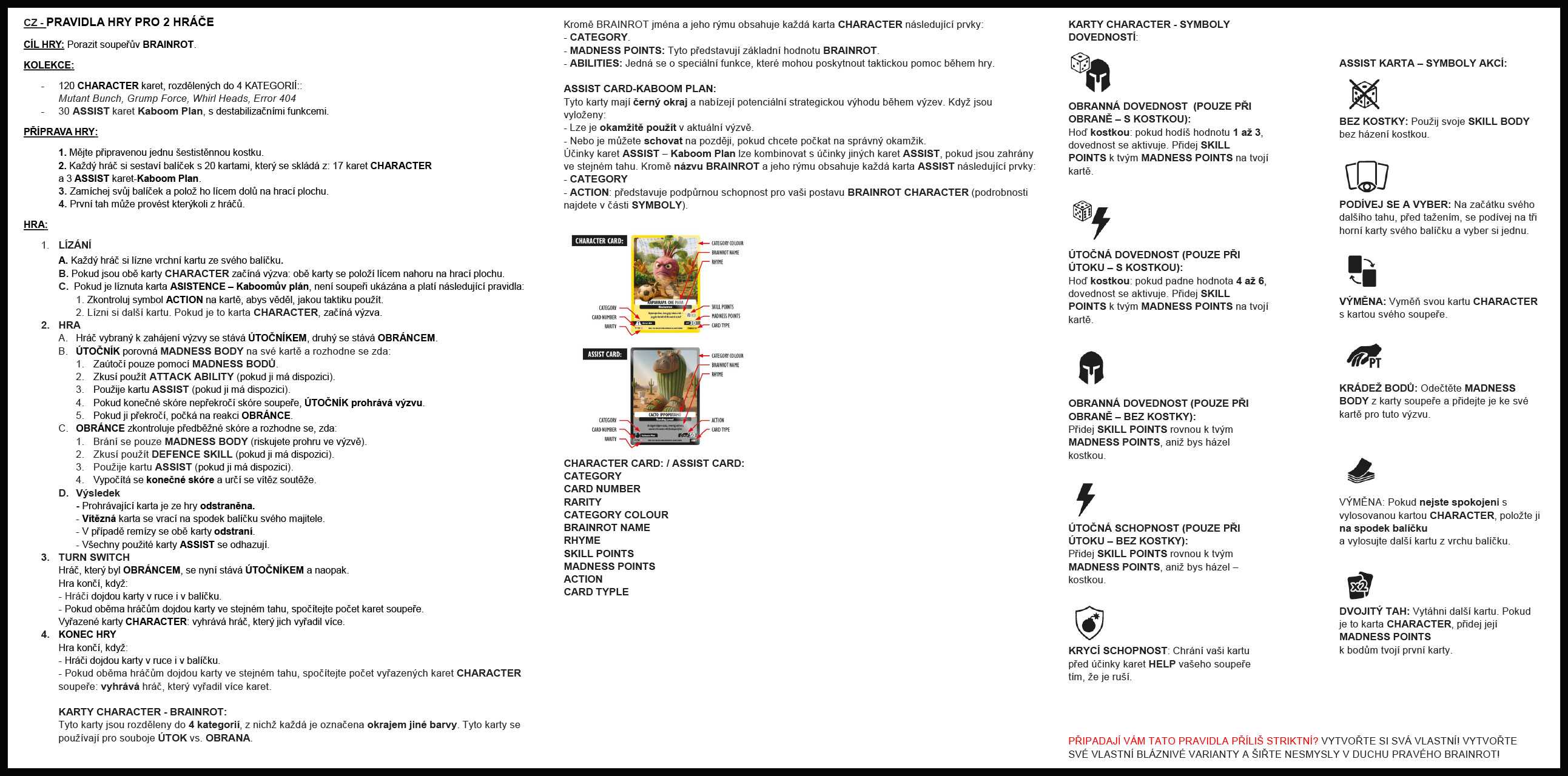 ITALIAN BRAINROT - karty