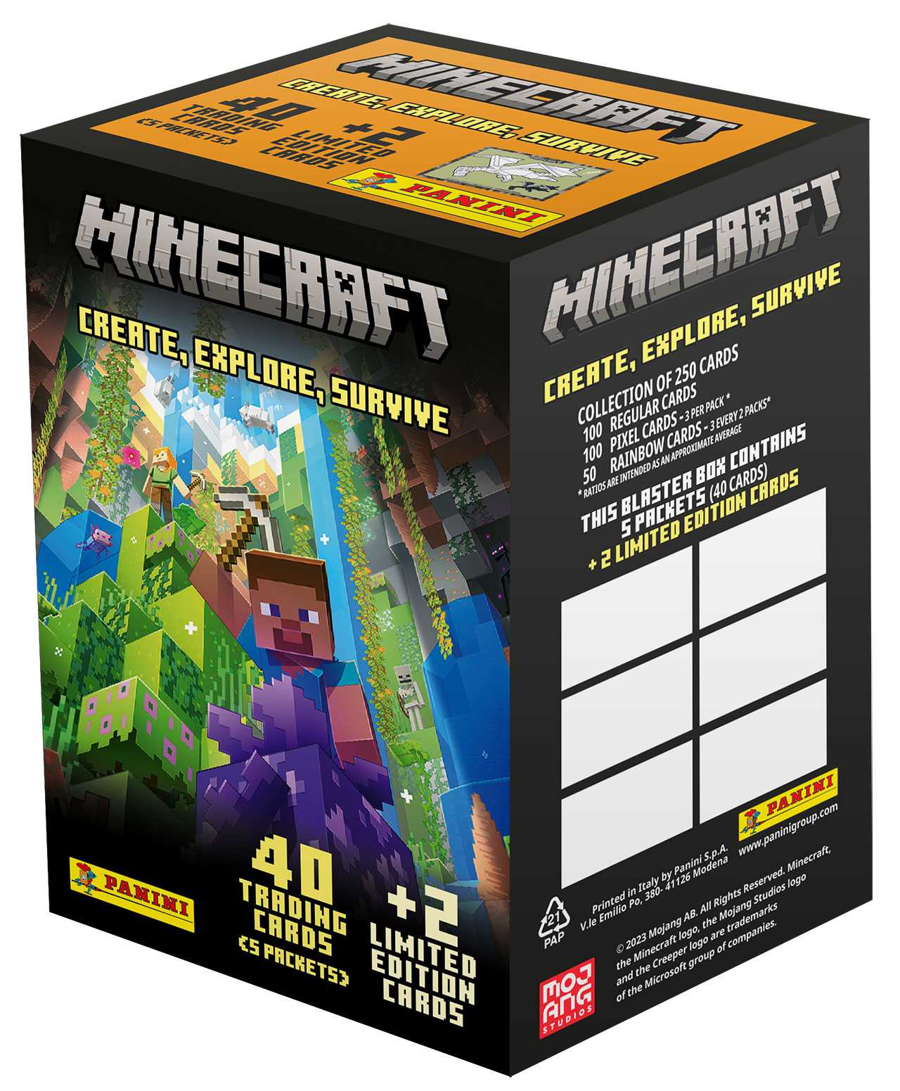 MINECRAFT 3 - karty - BLASTER BOX 01-6781