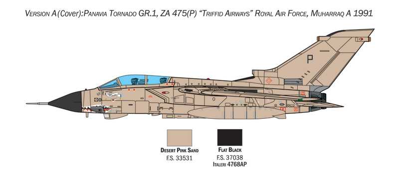 Model Kit War Thunder letadlo 35107 - Tornado GR.1/IDS (1:48)