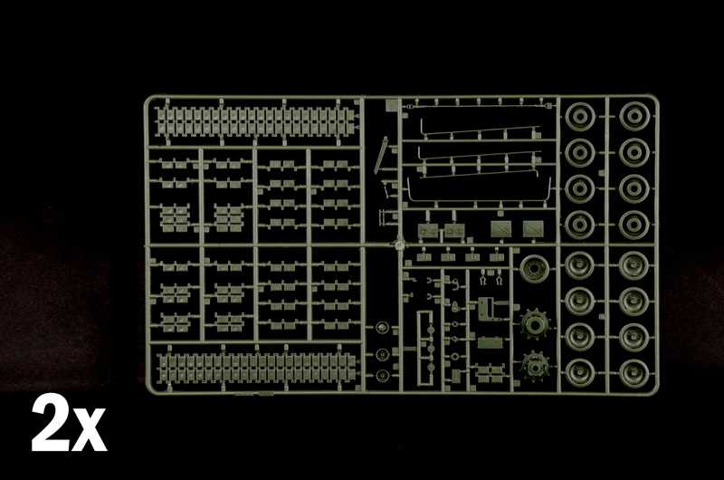 Model Kit War Thunder tank 35108 - M1A1 Abrams (1:35)