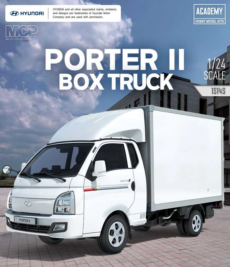 Model Kit auto 15145 - Hyundai Porter II MCP (1:24) 36-15145