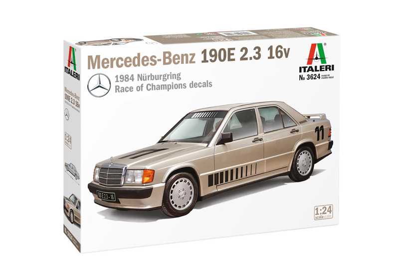 Model Kit auto 3624 - Mercedes Benz 190E (1:24) 33-3624