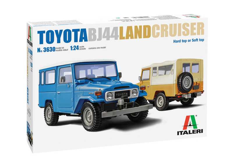 Model Kit Auto 3630 - Toyota Land Cruiser BJ-44 Soft/Hard Top (1:24) 33-3630