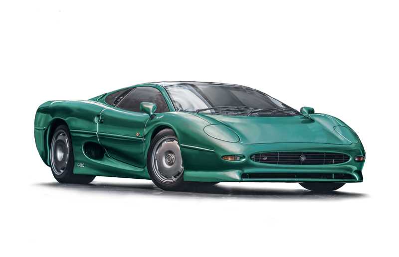Model Kit auto 3631 - Jaguar XJ 220 (1:24)