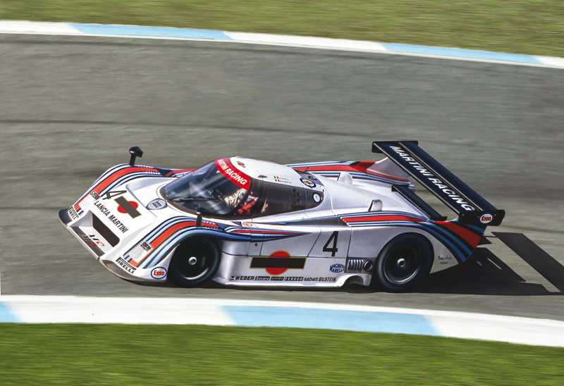 Model Kit auto 3641 - Lancia LC2 (1:24)