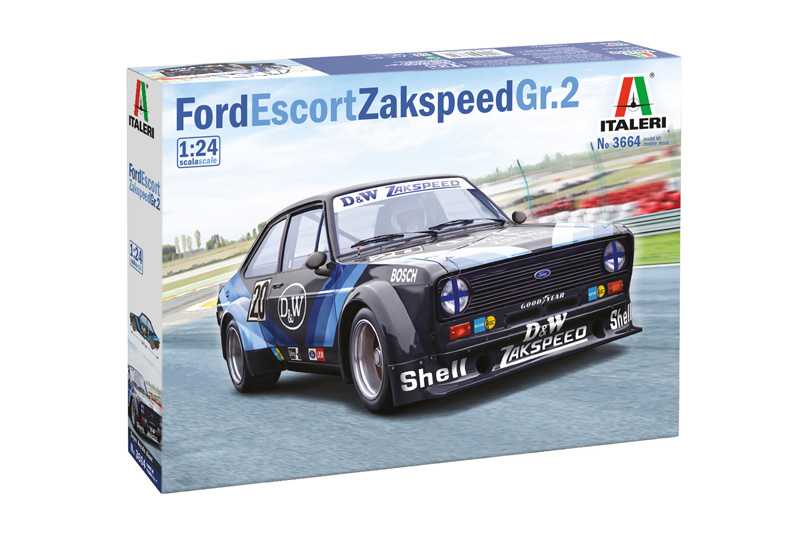 Model Kit auto 3664 - Ford Escort Zakspeed Gr. 2 (1:24) 33-3664