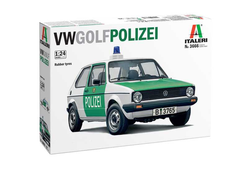 Kit model 3666 - VW Golf "POLIZEI" (1:24) 33-3666