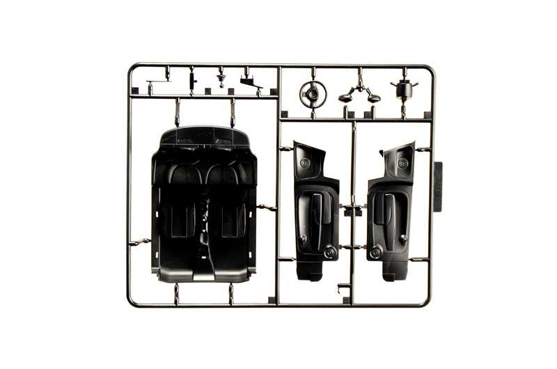 Model Kit auto 3674 - 500 Abarth (2008) (1:24)