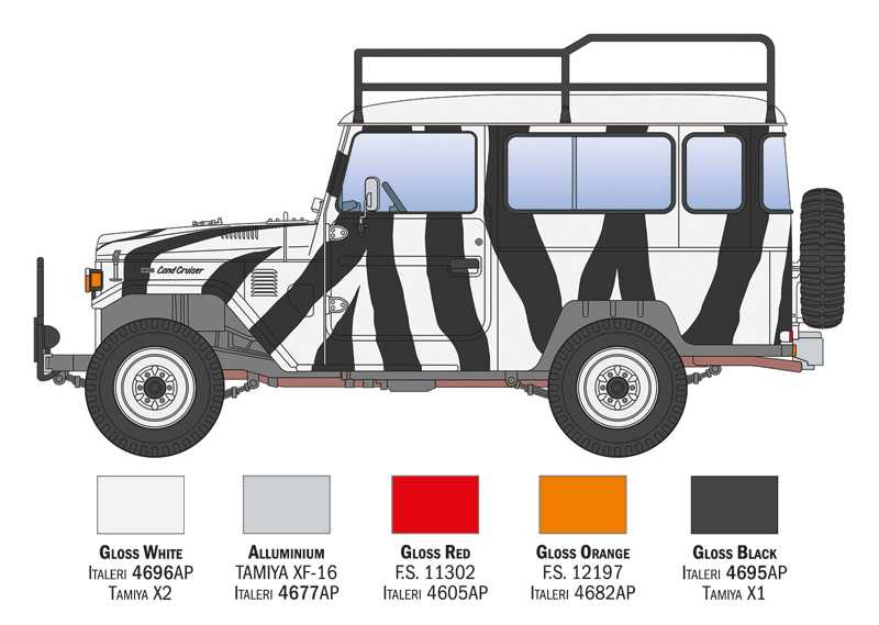 Model Kit auto 3681 - Toyota Safari (1:24)