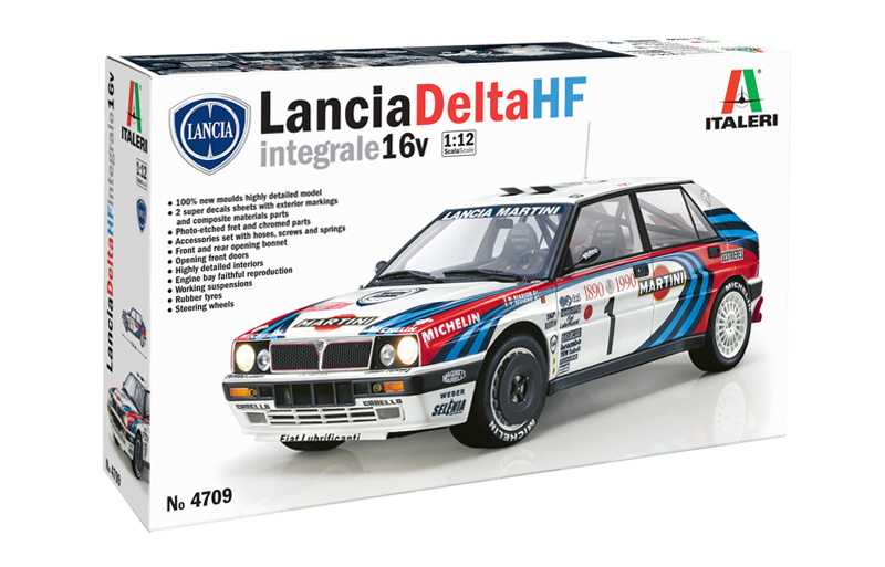 Model Kit auto 4709 - Lancia Delta HF Integrale (1:12)