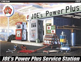Model Kit budova 15122 - Joe's Power Plus Gas Service Station LE: (1:24)