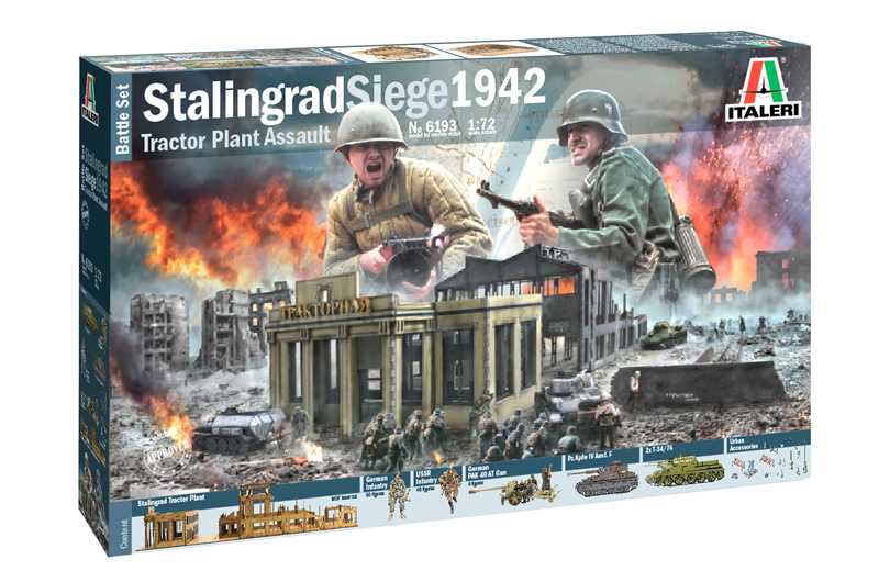 Model Kit diorama 6193 - STALINGRAD SIEGE 1942 (1:72)