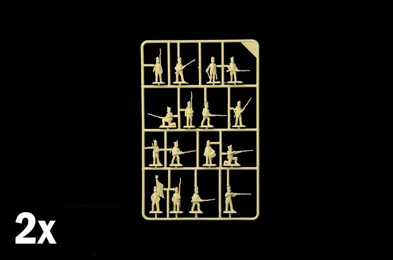 Model Kit diorama 6197 - Waterloo 1815: La Haye Sainte (1:72)