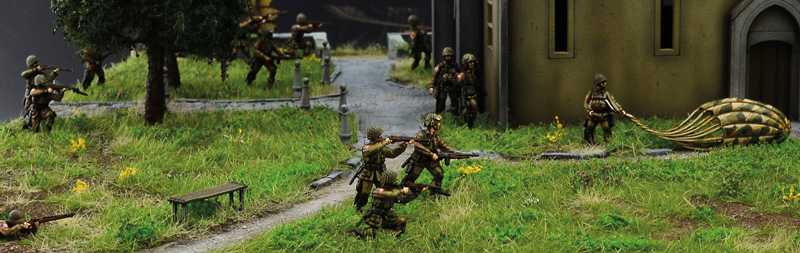 Model Kit diorama 6199 - Battle of Normandy: Saint-Mere-Église 6 June 1944 (1:72)