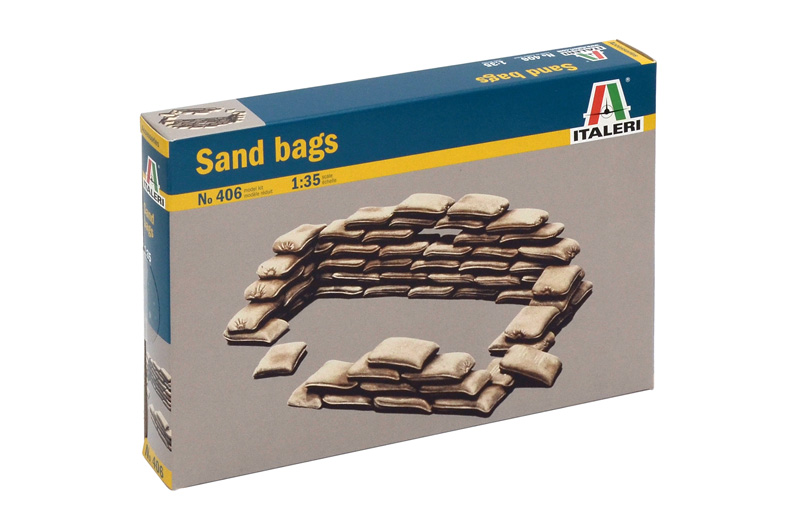 Model Kit doplnky 0406 - SANDBAGS (1:35) 33-0406