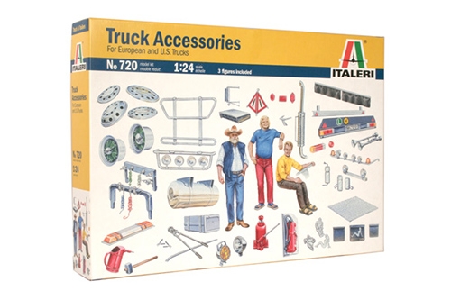 Model Kit doplňky 0720 - TRUCK ACCESSORIES (1:24)