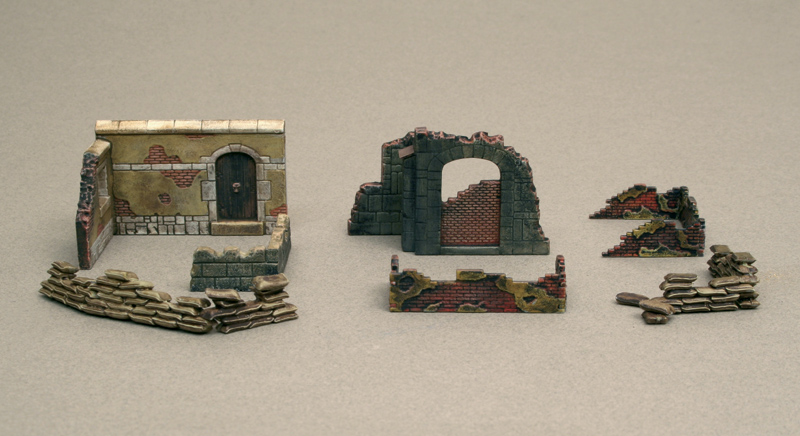 1:72 Walls and Ruins II (WWII)