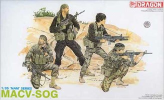 Model Kit figurky 3306 - MACV-SOG (1:35)