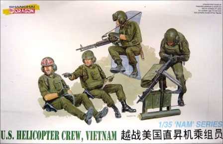 Model Kit figurky 3311 - U.S. HELICOPTER CREW (VIETNAM) (1:35)