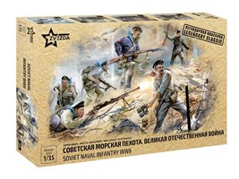 Model Kit figurky 3520 - Soviet Naval Infantry WWII (1:35)