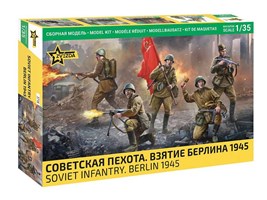 Model Kit figurky 3718 - Soviet Infantry Berlin 1945 (1:35)