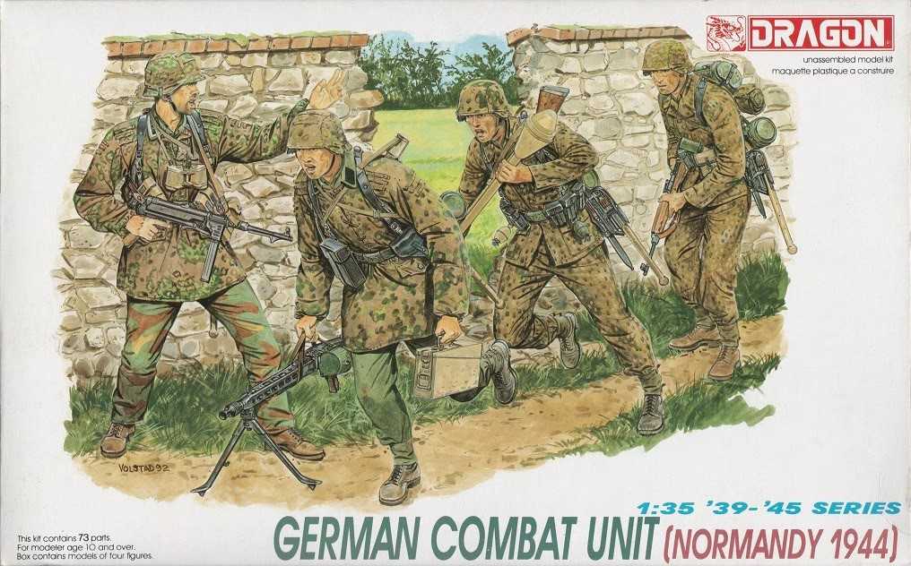 1:35 German Combat Unit (Normandy 1944)