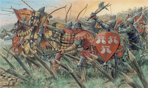 1:72 English Knights & Archers (100 Years War)