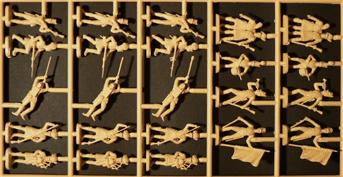 Model Kit figurky 6058 - BRITISH and SCOTS INFANTRY (NAPOL.WARS) (1:72)