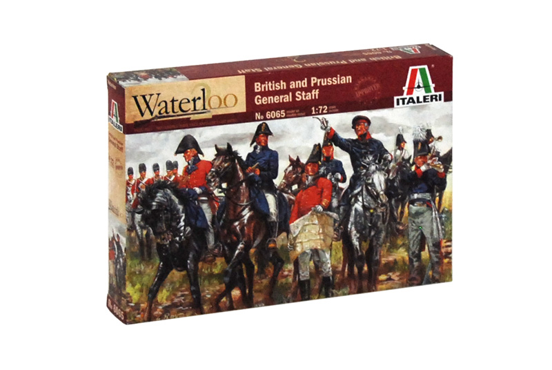 Model Kit figurky 6065 - BRITISH & PRUSSIAN GENERAL STAFF (NAP.WARS) (1:72)