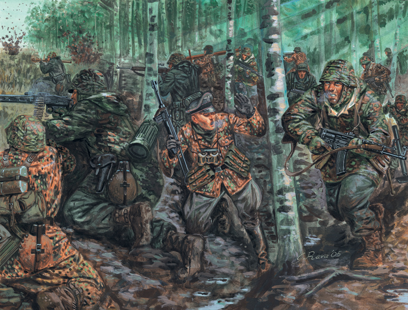 1:72 German Elite Troops WWII