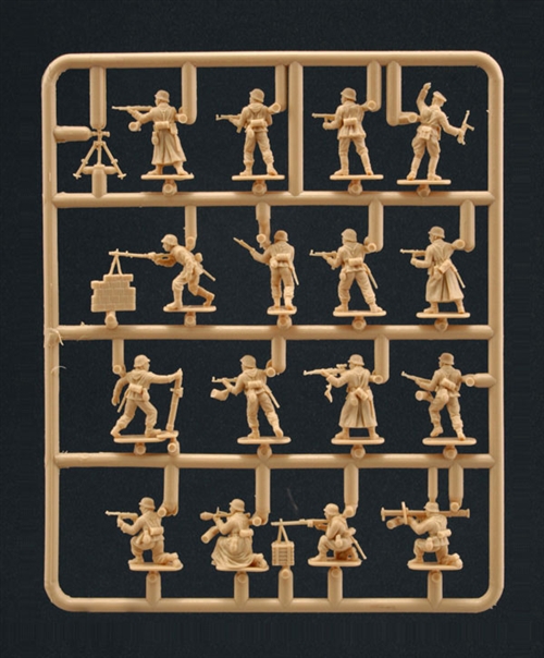 Model Kit figurky 6068 - WWII -GERMAN ELITE TROOPS (1:72)