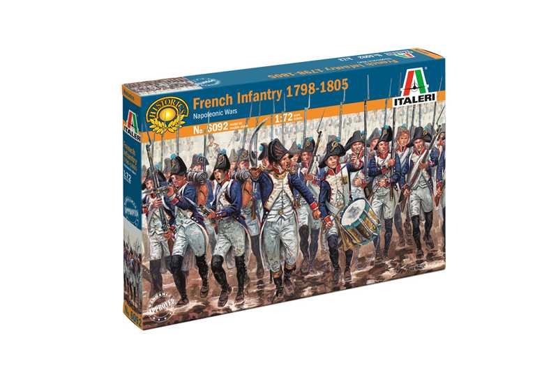 1:72 French Infantry 1798-1805 (Napoleonic Wars)
