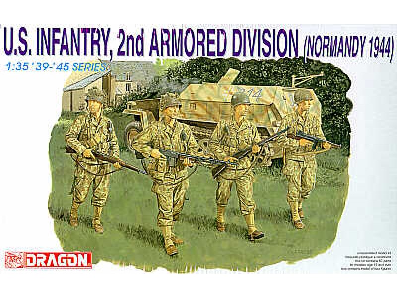 Model Kit figúrky 6120 - US Infantry (1:35) 34-6120