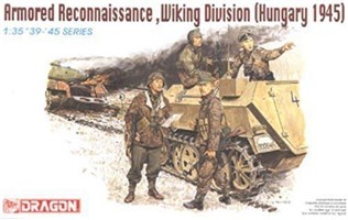 Model Kit figurky 6131 - ARMORED RECONNAISSANCE, WIKING DIVISION (HUNGARY 1945) (1:35)