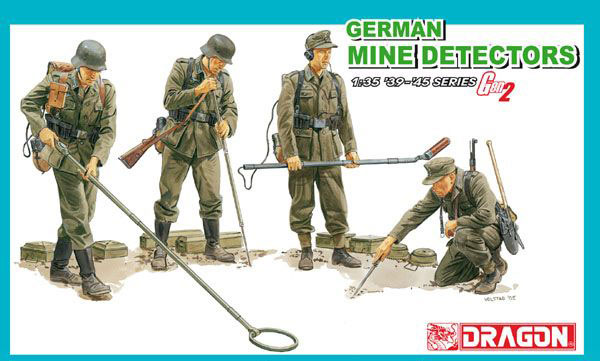 Model Kit figúrky 6280 - GERMAN MINE DETECTORS (1:35) 34-6280