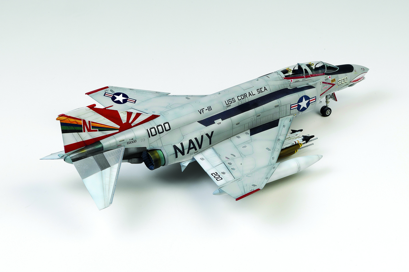 Model Kit letadlo 12232 - F-4B "VF-111 SUNDOWNERS" MCP (1:48)