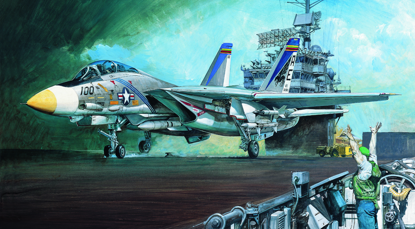 Model Kit letadlo 12253 - F-14A (1:48)