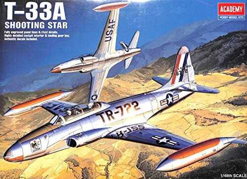 Model Kit lietadlo 12284 - T-33A SHOOTINGSTAR (1:48) 36-12284