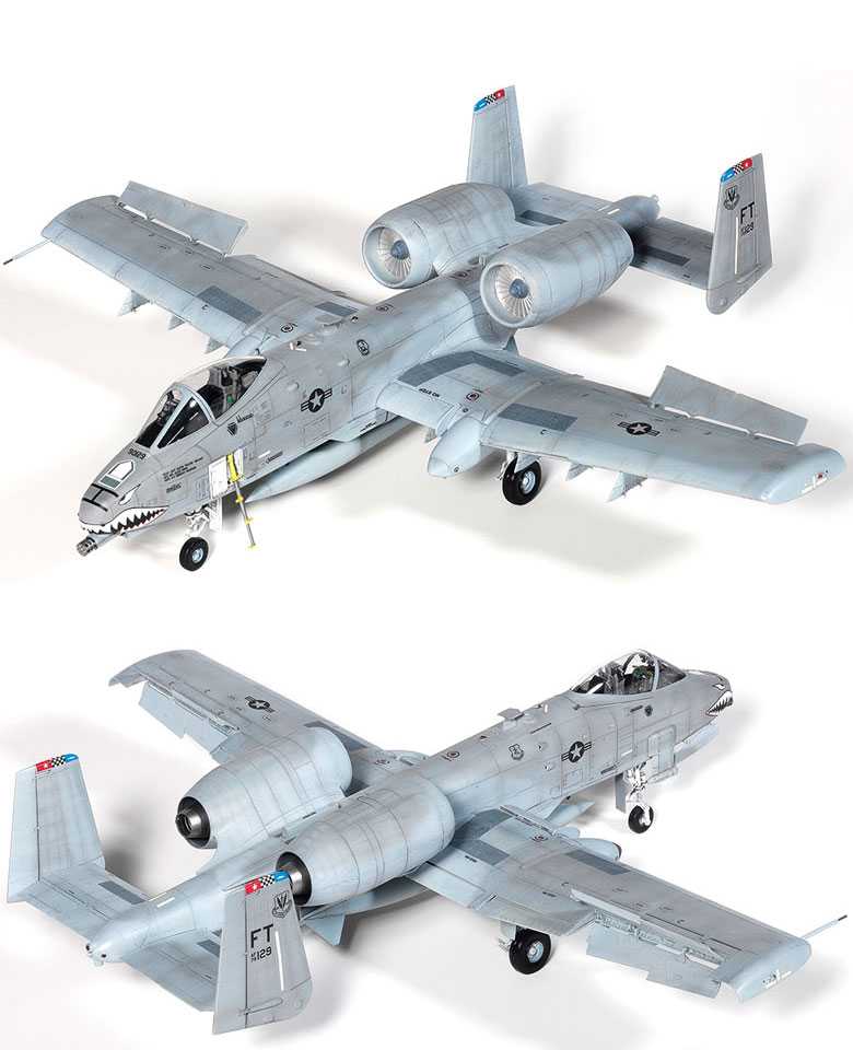 Model Kit letadlo 12348 - USAF A-10C "75th FS Flying Tigers" (1:48)