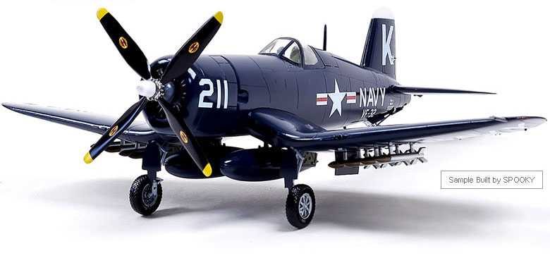 Model Kit letadlo 12353 - F4U-4  "Battle of Jangjin Reservoir" (1:48)