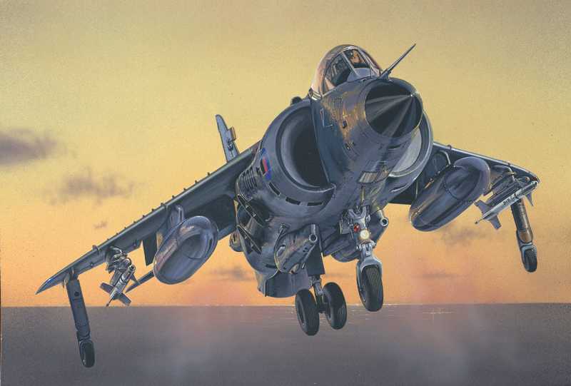 Model Kit letadlo 1236 - SEA HARRIER FRS.1 (1:72)