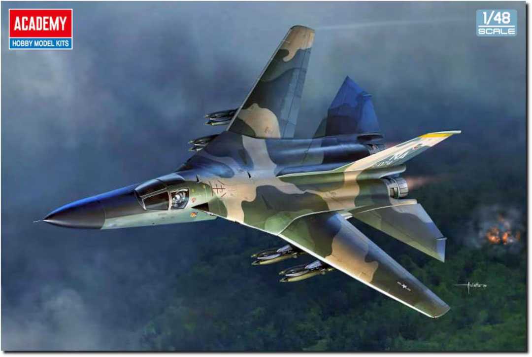 Model Kit lietadlo 12360 - USAF F-111 Aardvark "Vietnam War" (1:48) 36-12360