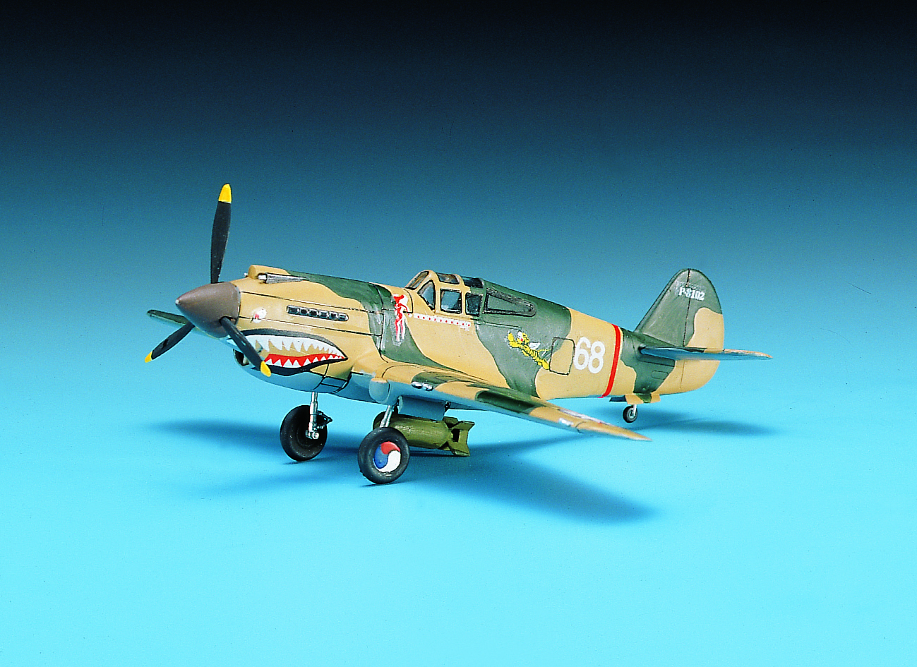 Model Kit letadlo 12456 - P-40B (1:72)