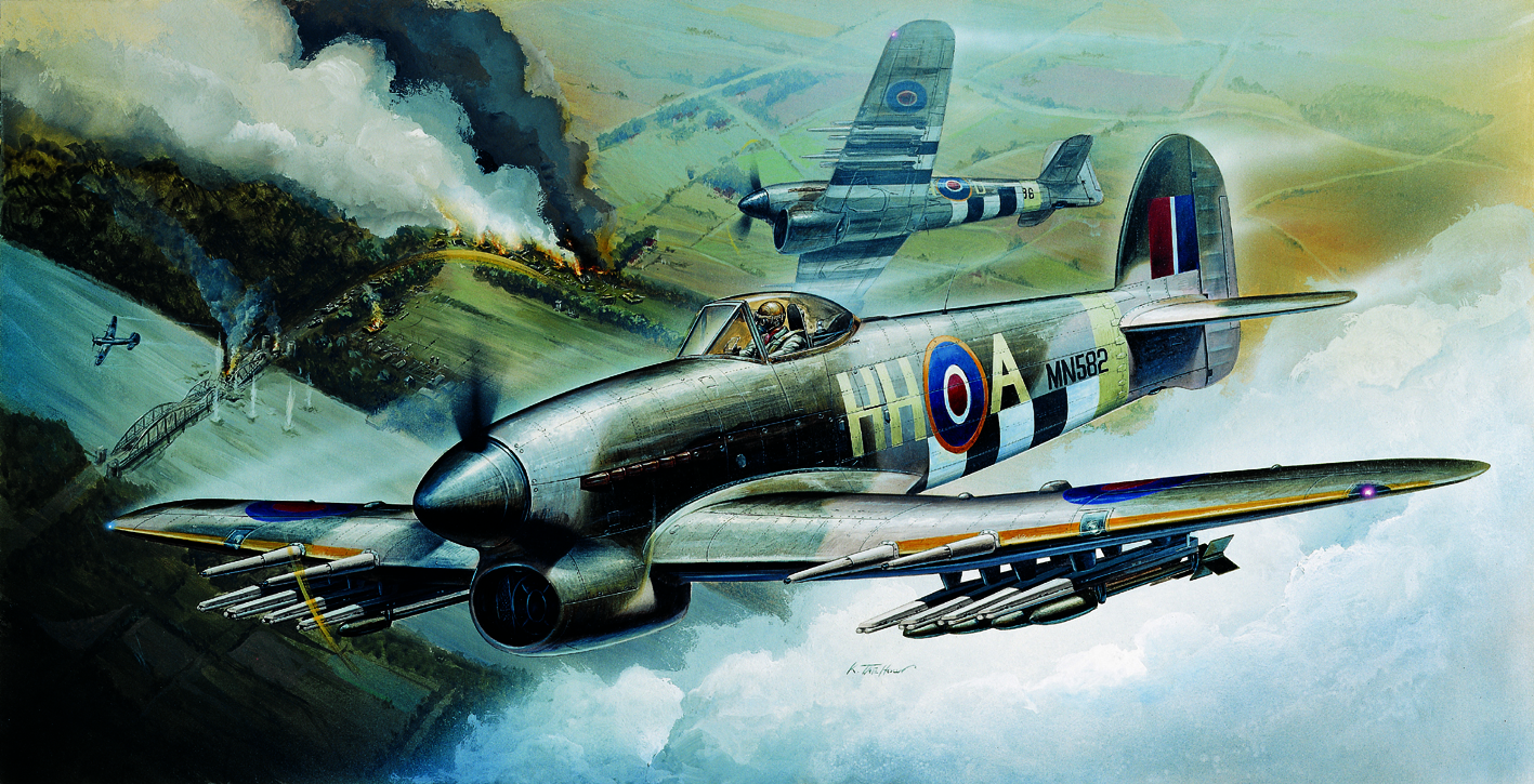 Model Kit letadlo 12462 - TYPHOON MK.IB (1:72)