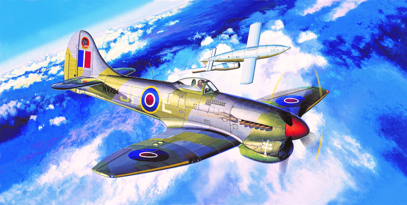 Model Kit letadlo 12466 - TEMPEST V (1:72)