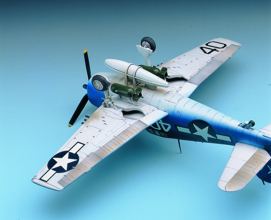 Model Kit letadlo 12481 - F6F-3/5 (1:72)