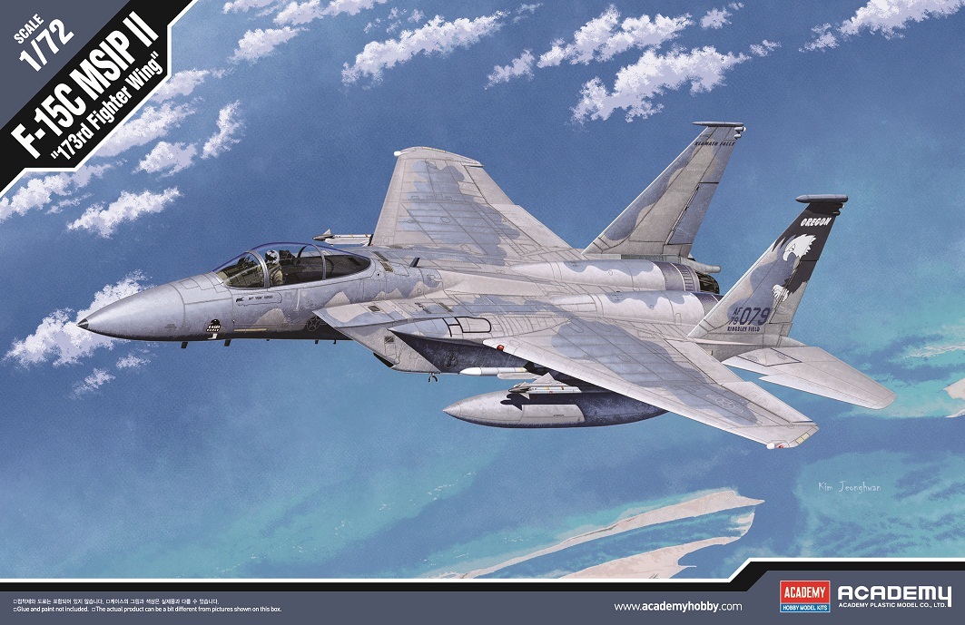 Model Kit letadlo 12506 - F-15C "173FW" (1:72)